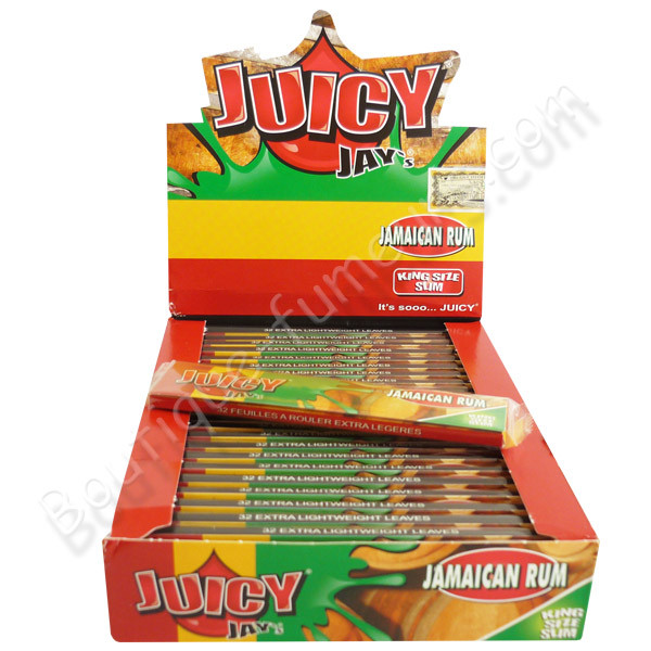 Feuilles Juicy Jays Rhum Jamaïcain Slim